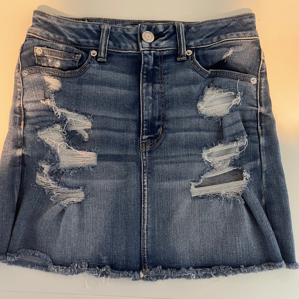 American Eagle Outfitters Size 6 Denim Skirt